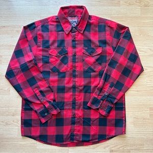 DIXXON Flannel Co. “REDRUM” Long sleeve shirt